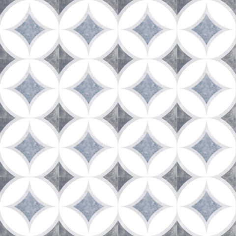 Retro Neuve Ocean Star 8x8 Porcelain Tile