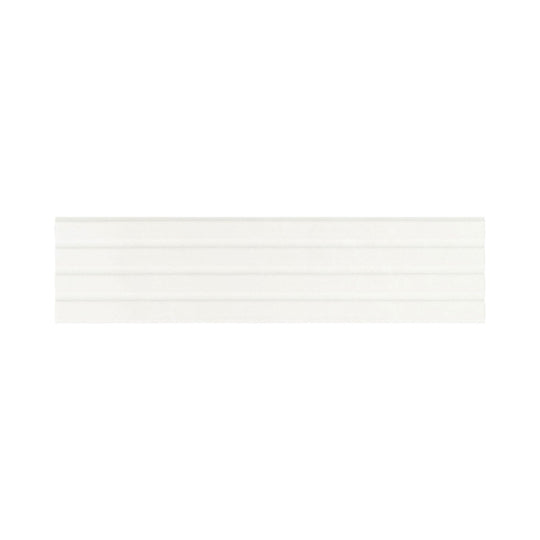 Estria Alba Relief 3X12 Matte