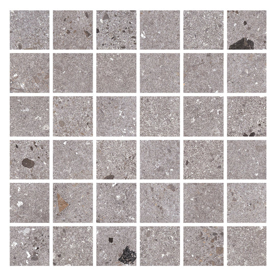 Gea Siva 2x2 Square Mosaic Natural