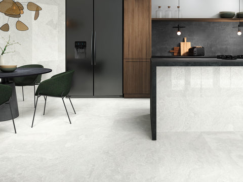 Granda II Agate White 24x48 Porcelain Tile