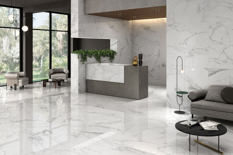 Granda II Even White 24x48 Porcelain Tile