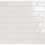 Manacor White 2.5x16 Ceramic Tile