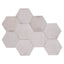 Martha's Manor Subtle Slate 4x5 Ceramic Hexagon