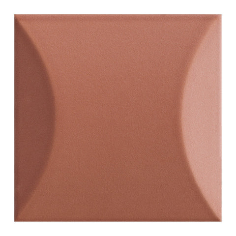 Noelle Kerri 4x4 Curve 3D Matte Ceramic Tile