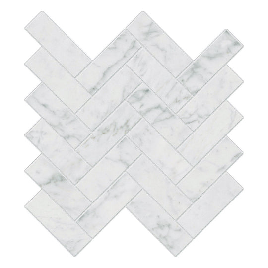 Old Money Beechwood 1.3x3.8 Herringbone Mosaic