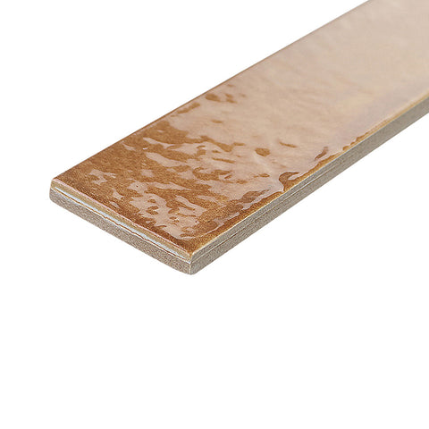 Posh Aged Brass 2x12 Glossy