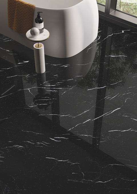 Smooth Operator Nero 48x110 Porcelain Slab