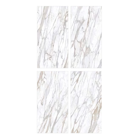 Smooth Operator Calacatta Gold 48x110 Porcelain Slab