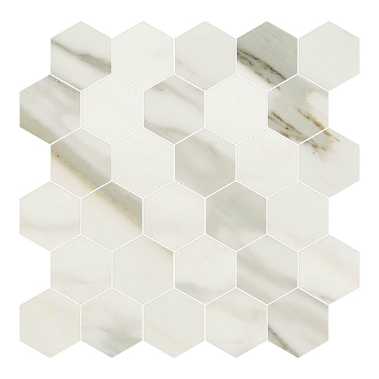Archetype Aurento Polished Hexagon Mosaic