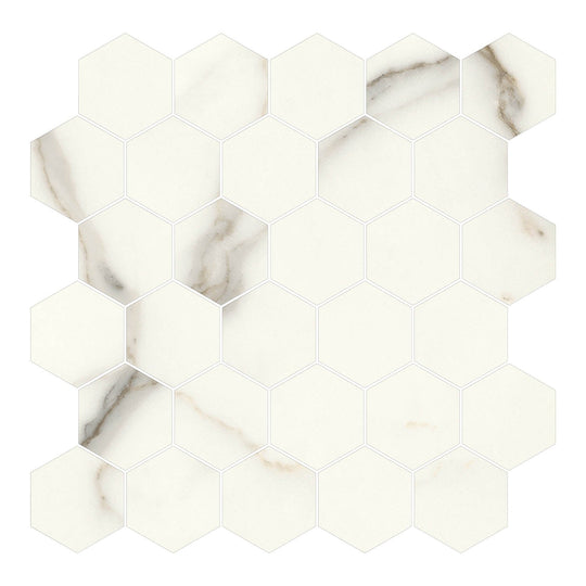 Archetype Nuvolo Matte Hexagon Mosaic
