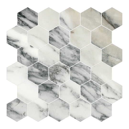 Archetype Umina Matte Hexagon Mosaic
