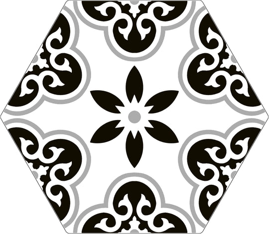 Cucina Italia Fieldo Daisa 8x9 Hex