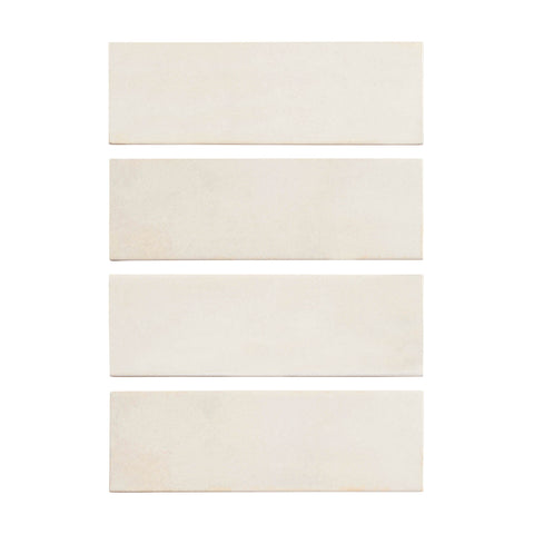 Hanoi White 2.5x8 Ceramic Subway Tile