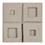Mika Raku Blok 8x8 Natural Cement