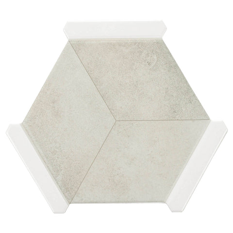 Serra Hinton 8.5x10 Interlocking Hexagon