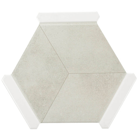 Serra Hinton 8.5x10 Interlocking Hexagon