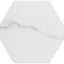 Bismarck Palmer Oley Finesse 8x9 Porcelain Hexagon Tile