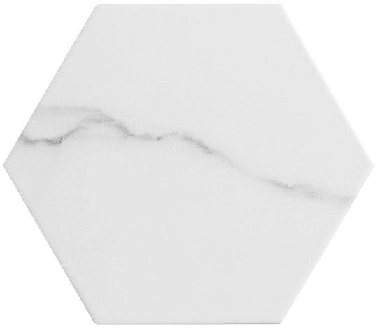 Bismarck Palmer Oley Finesse 8x9 Porcelain Hexagon Tile