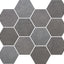 Chi-Town Deep Dish Hex Mosaic -  - Glazzio Surfaces - glazziosurfaces.com