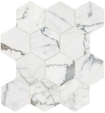 Destino Portia Glossy Hexagon Mosaic