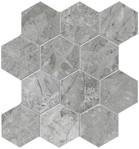 Destino Renzo Glossy Hexagon Mosaic