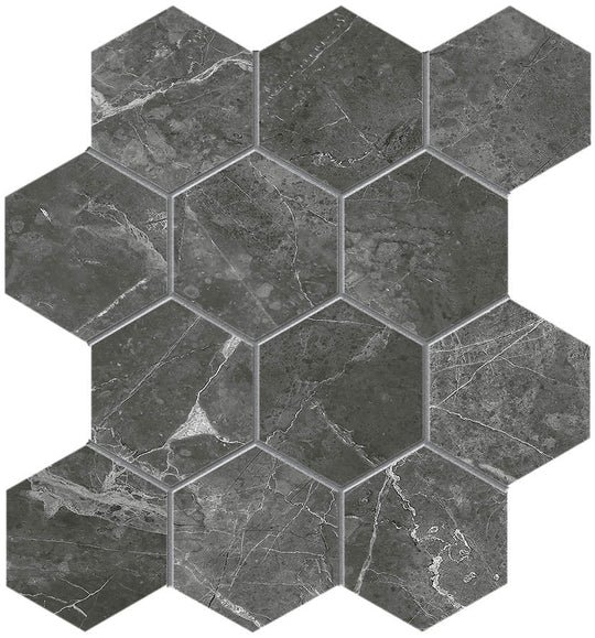 Destino Romeo Glossy Hexagon Mosaic