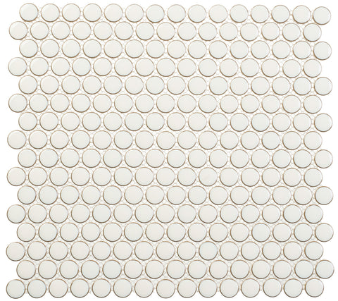 Effortless Relaxation 3/4" Penny Round Mosaic