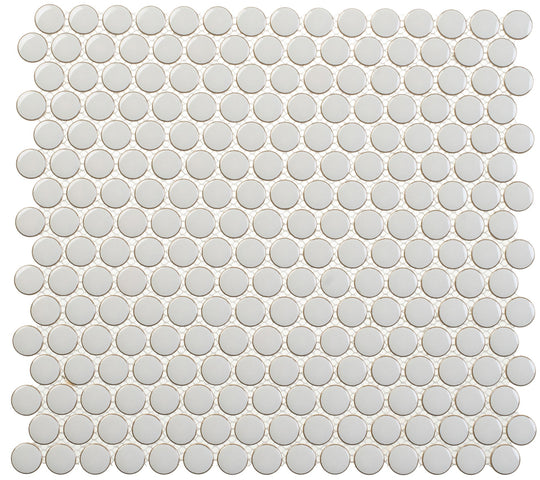 Effortless Xen Breeze 3/4" Penny Round Mosaic
