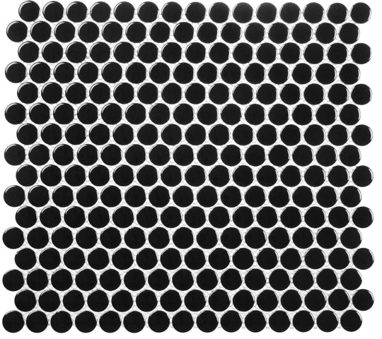 Freedom Avenue Monolithe 3/4" Penny Round Glossy Mosaic