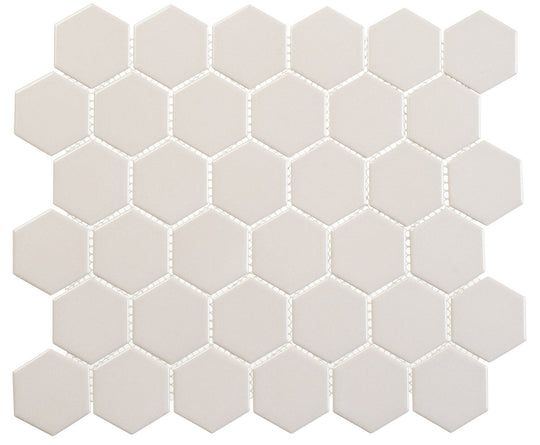Freedom Avenue Empire Place 2" Hexagon Glossy Mosaic