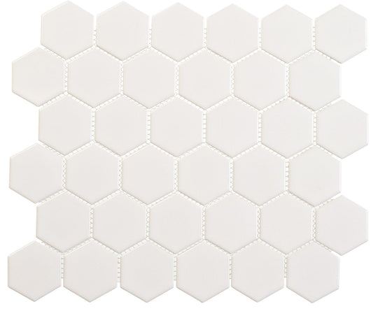 Freedom Avenue Pillar Shine 2" Hexagon Glossy Mosaic