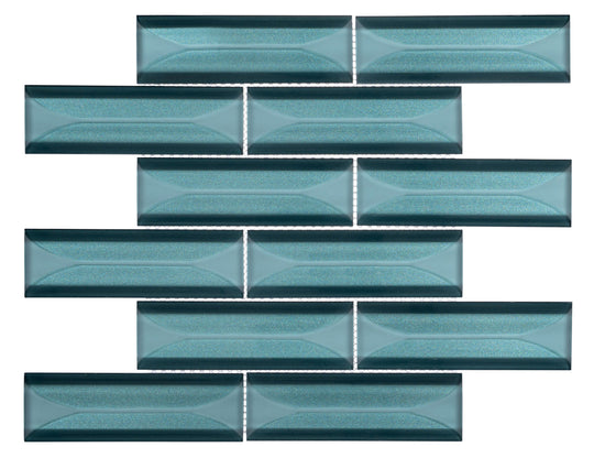 Frey Façade Hermosa Magic 2x5 Glass Mosaic