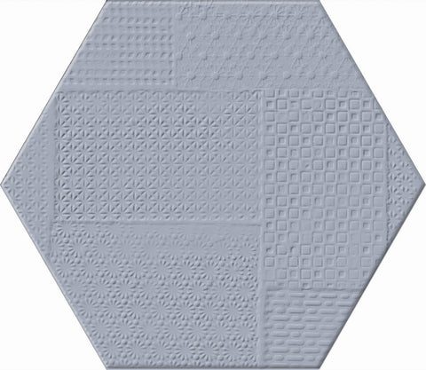 Skin Sunda 8x7 Hex Tex Porcelain Tile -  - Glazzio Surfaces - glazziosurfaces.com