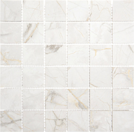 Granda II Axor Gold 2x2 Porcelain Mosaic