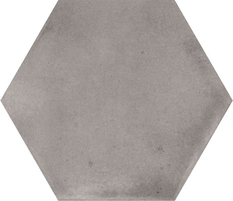 Martha's Manor Subtle Slate 4x5 Ceramic Hexagon