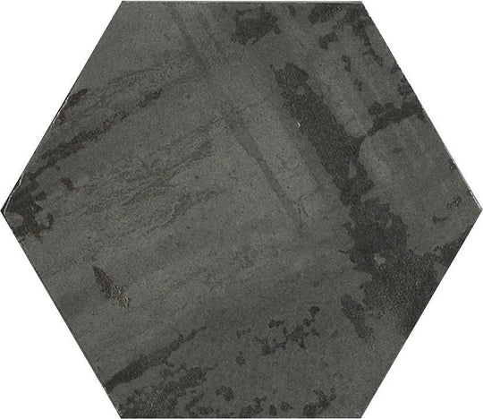 Princeton Glaze Nero Night 5x6 Porcelain Hex