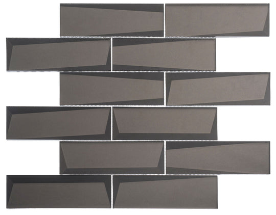 Scandinavia Swedish Castle 2x6 Glass Mosaic