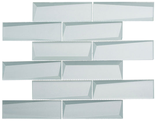 Scandinavia Icicle Palace 2x6 Glass Mosaic