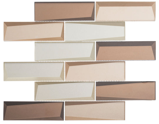 Scandinavia Adelaide Garden 2x6 Glass Mosaic