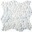 Vista Chino Maya Rain 12x12 Glass Pebble Mosaic